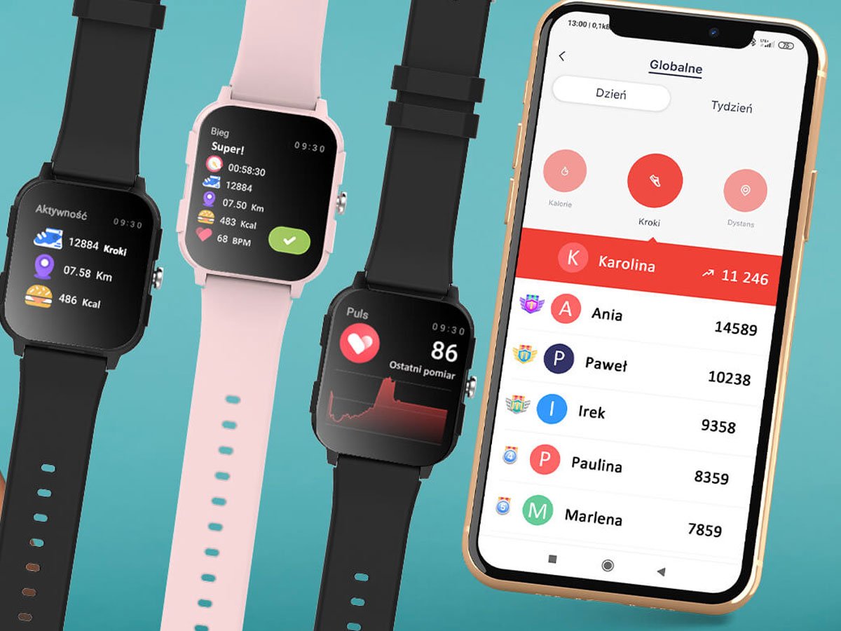 Smartwatch Forever IGO 2 JW-150 aplikacja