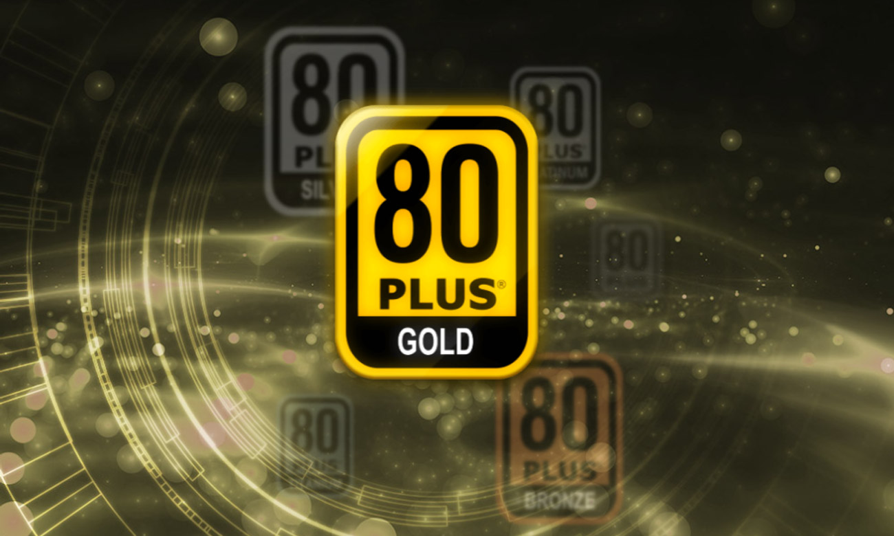 80 Plus® Gold Zertifikat