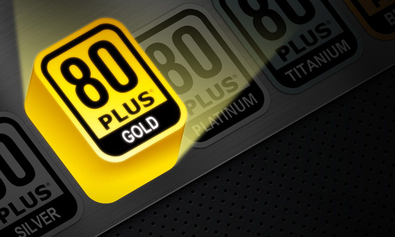 Certyfikat 80 Plus® Gold