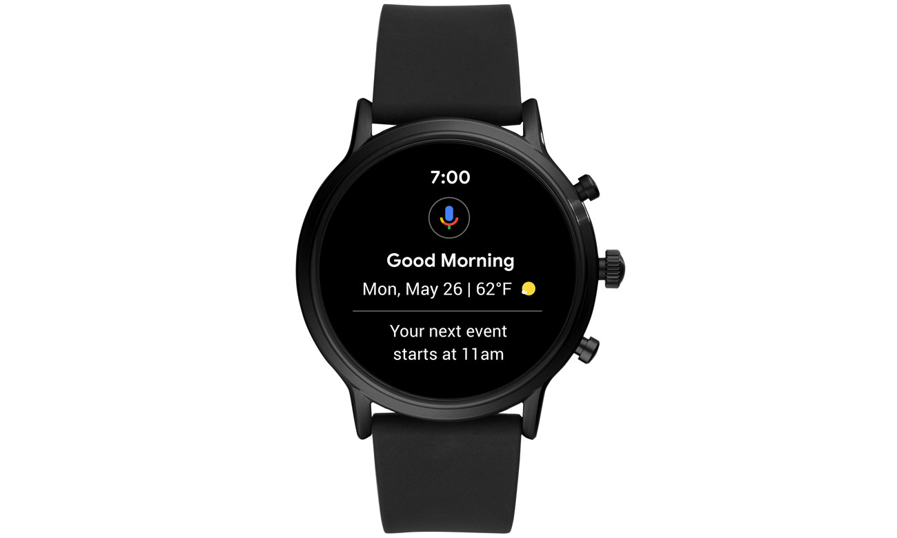 Inteligentny zegarek Fossil Gen 5 FTW4025 Man Black Silicone