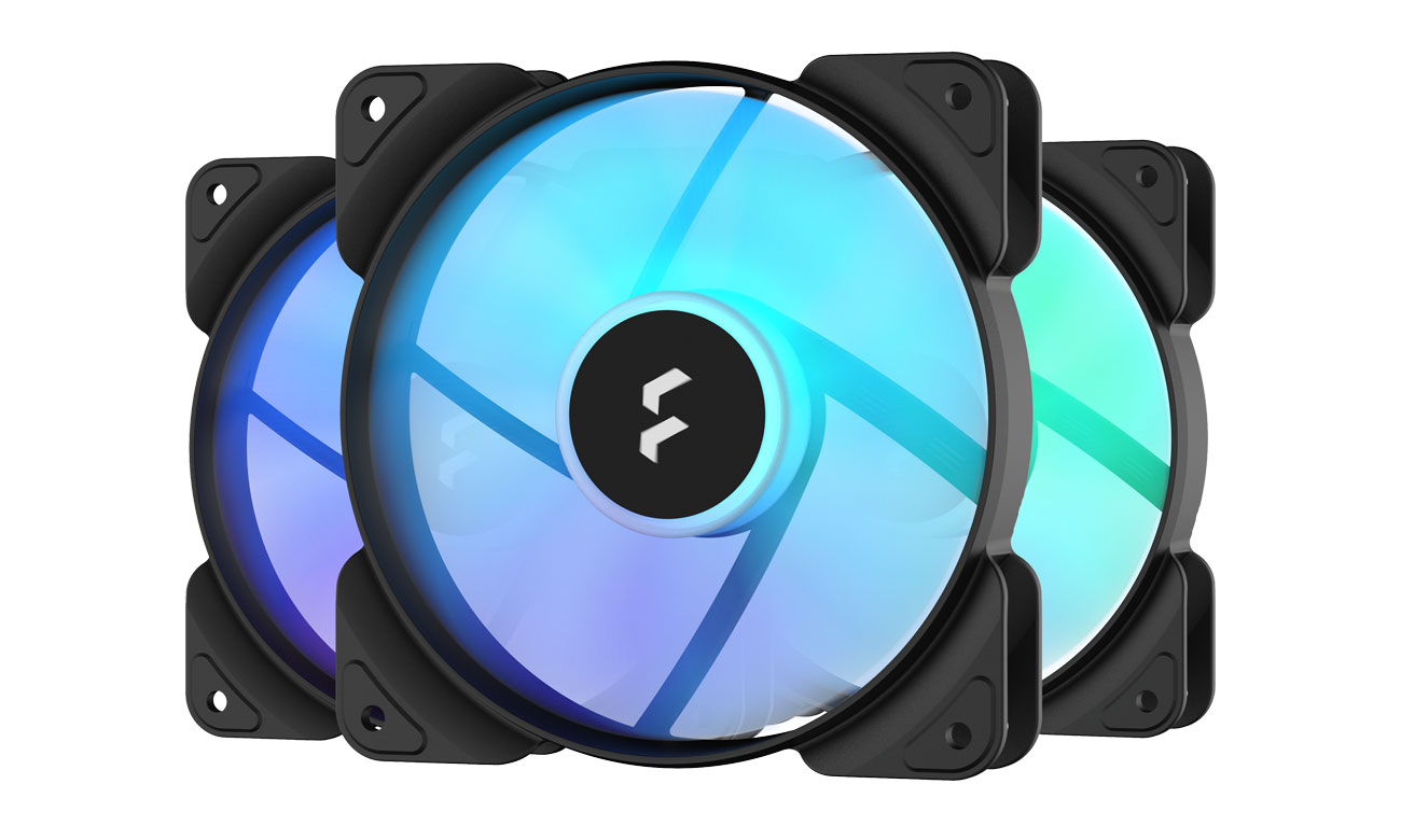 Wentylator do komputera Fractal Design Aspect 12 RGB Black Frame 3 Pack 3x120mm FD-F-AS1-1206