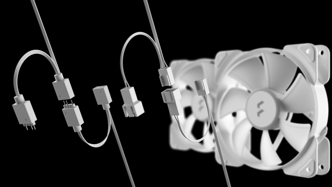 Fractal Design Aspect 12 RGB White Frame 120mm