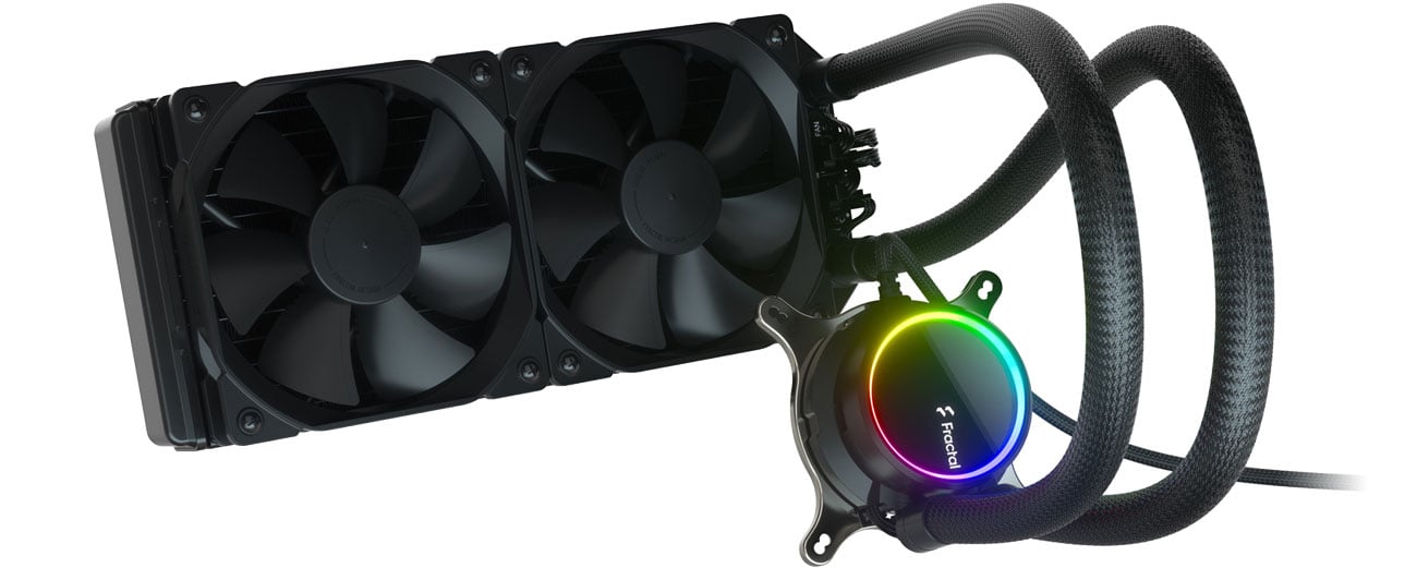 Chłodzenie procesora Fractal Design Celsius+ S24 Dynamic 2x120mm FD-W-2-S2401