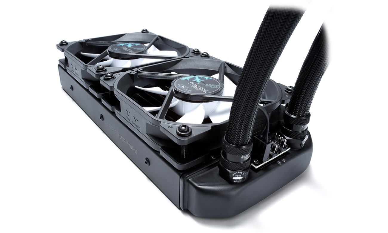 Fractal Design Celsius S24 Black Wentylatory i radiator