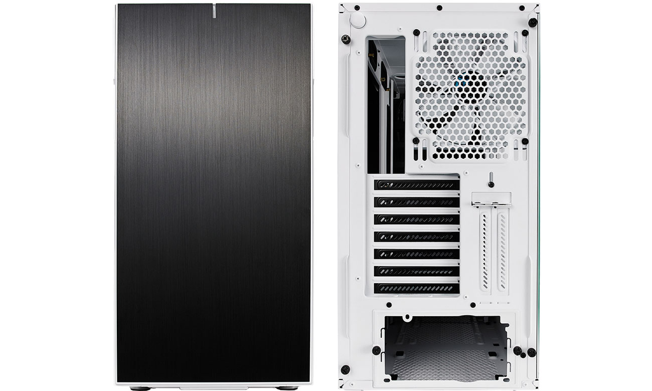 Fractal Design Define R6C White Tempered Glass Przód i tył