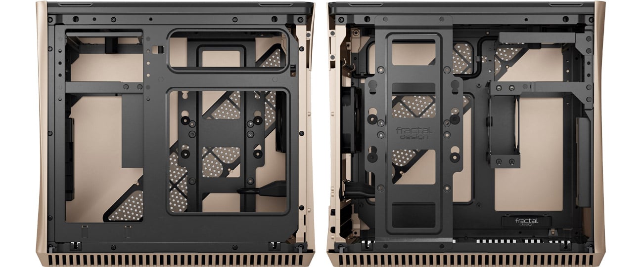 Fractal Design Era ITX Gold - Wnętrze