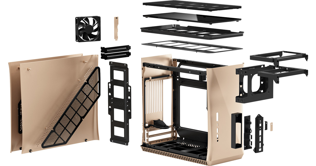 Fractal Design Era ITX Gold - Chłodzenie