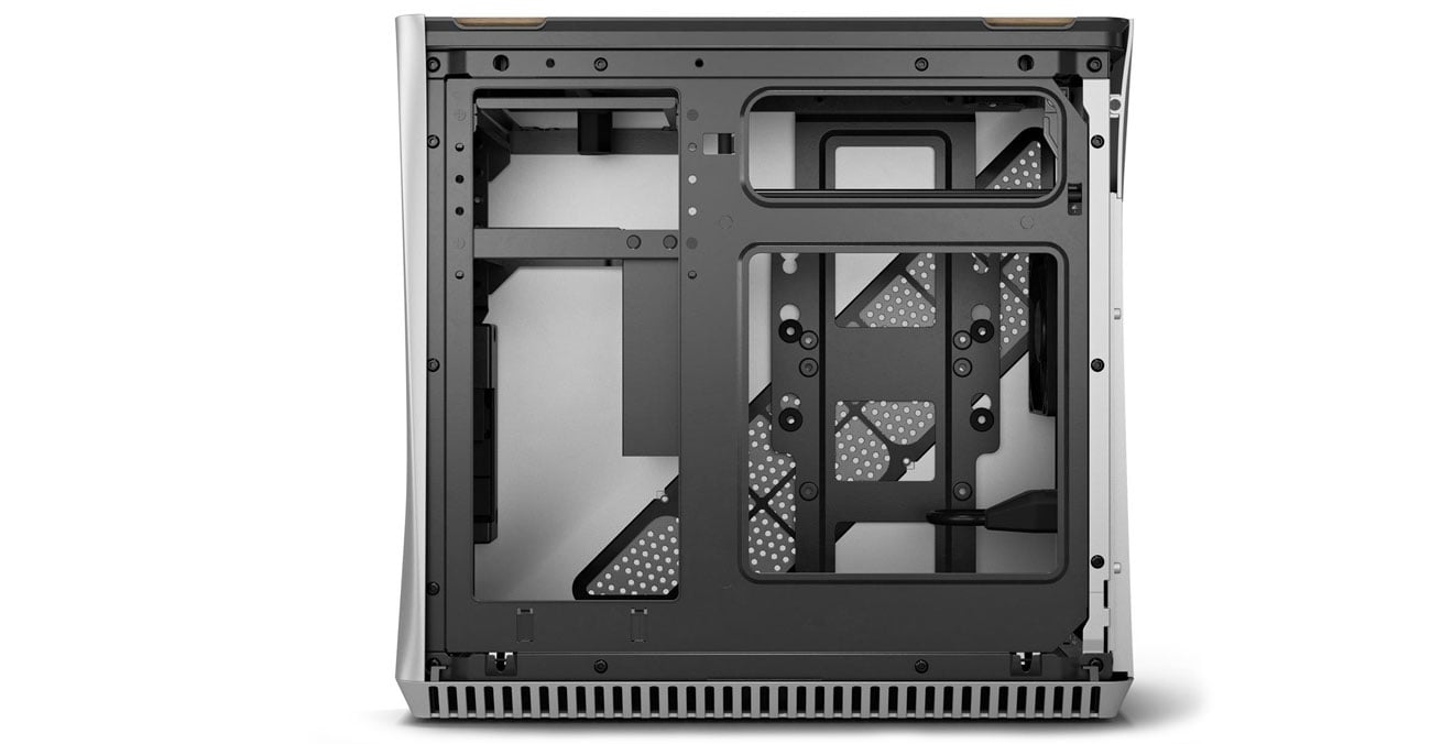 Fractal Design Era ITX Silver wnętrze