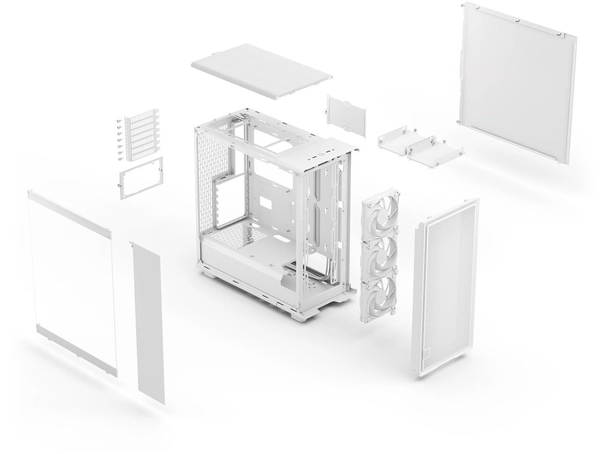 Fractal Design Epoch White TG Clear Tint