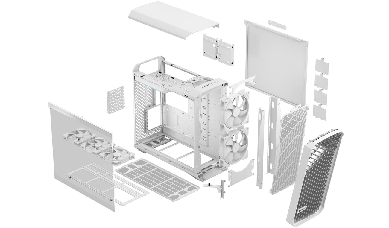 Fractal Design Torrent konstrukcja