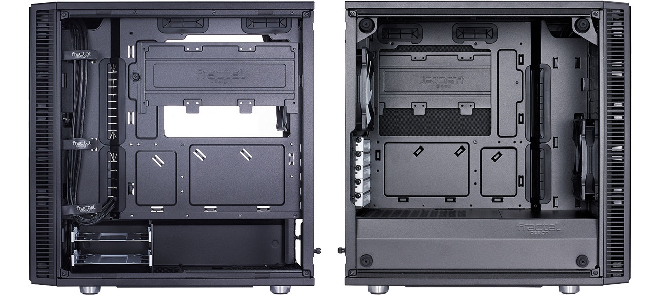 Fractal Design Define Mini C TG Wnętrze