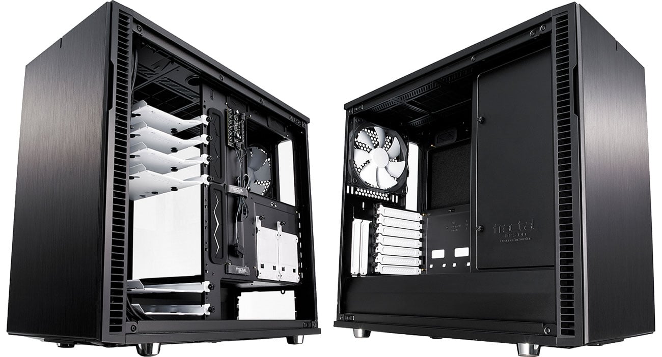 Fractal Design Define R6 TG Optymalne rozmieszczenie podzespołów