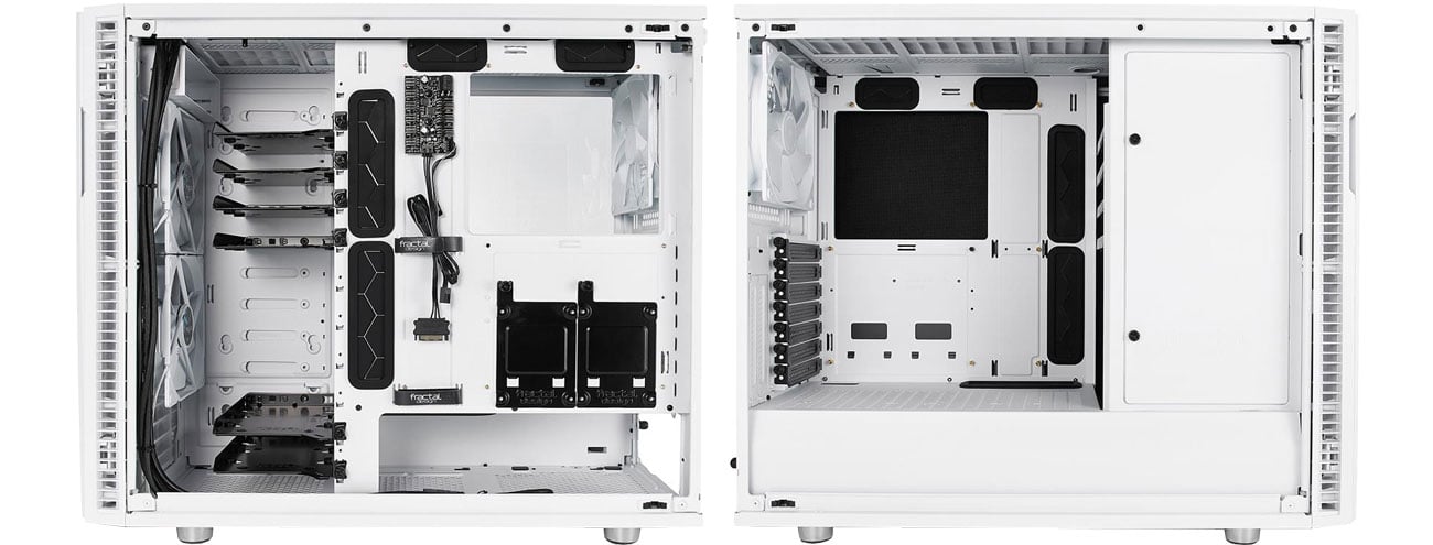 Fractal Design Define R6 White TG - Wnętrze