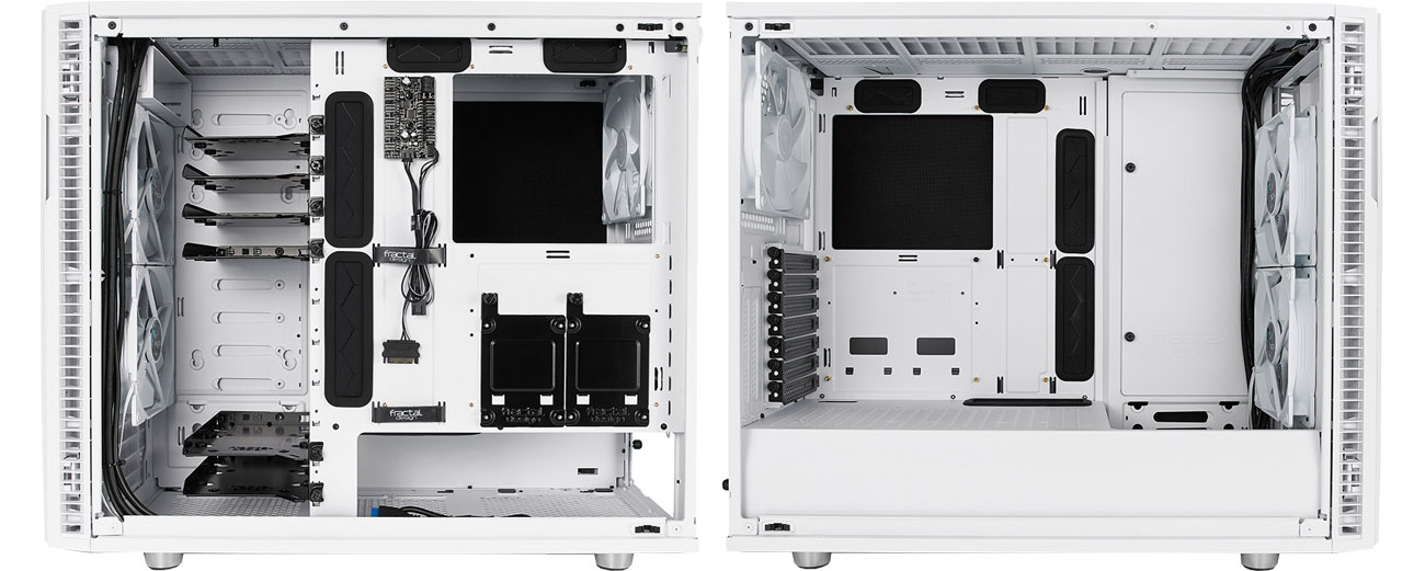 Fractal Design Define R6 Biała - Wnętrze