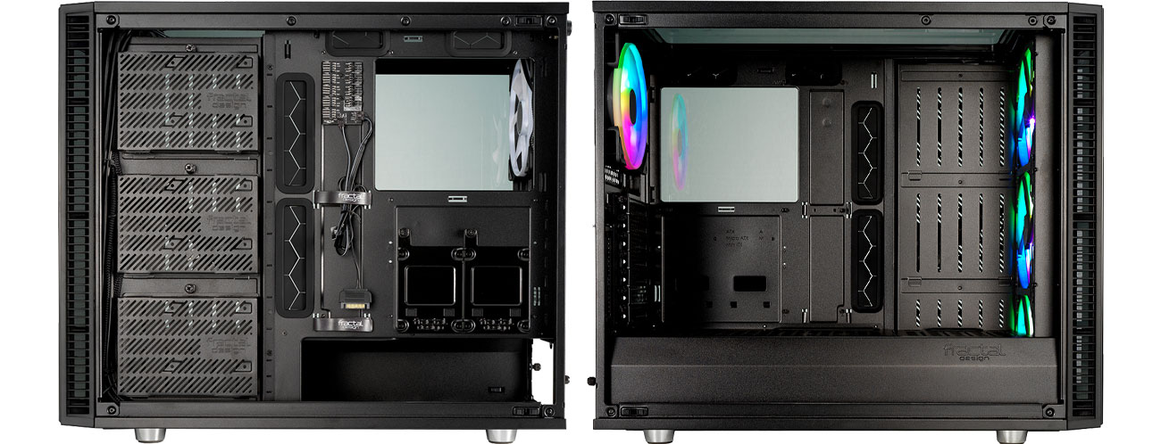 Fractal Design Define S2 Vision RGB Wnętrze