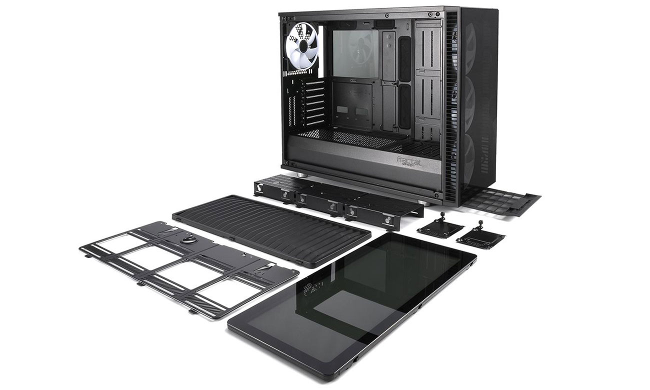 Fractal Design Define S2 Vision RGB konstrukcja