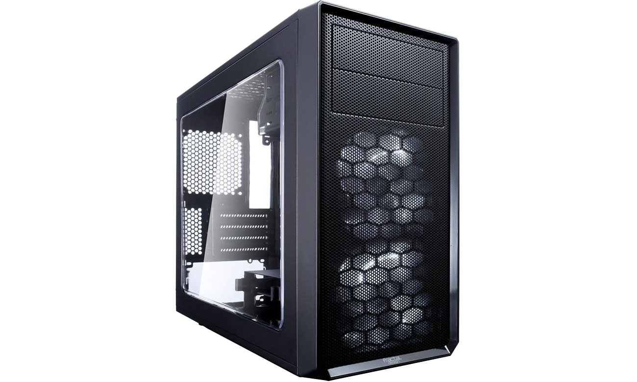 Obudowa Fractal Design Focus G Mini czarna z oknem FD-CA-FOCUS-MINI-BK-W