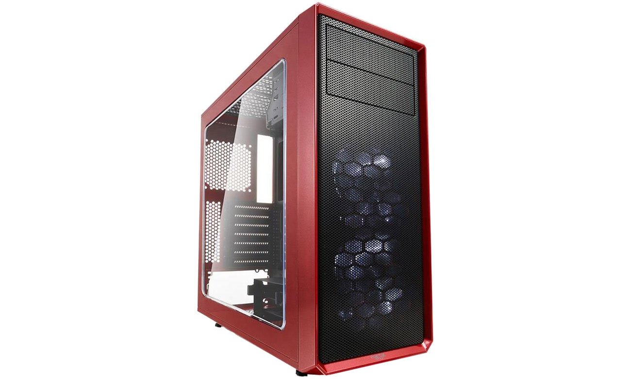 Obudowa do komputera Fractal Design Focus G Window czerwony FD-CA-FOCUS-RD-W