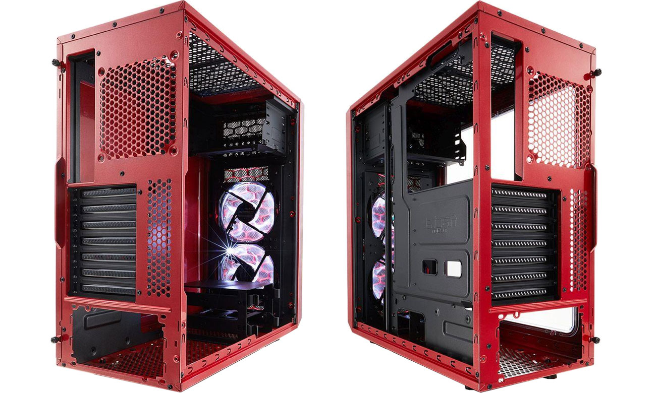 Fractal Design Focus G FD-CA-FOCUS-RD-W Wnętrze