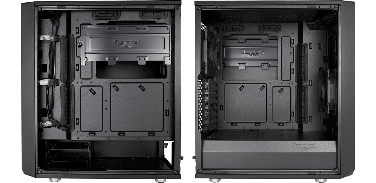 Fractal Design Meshify C Wnętrze