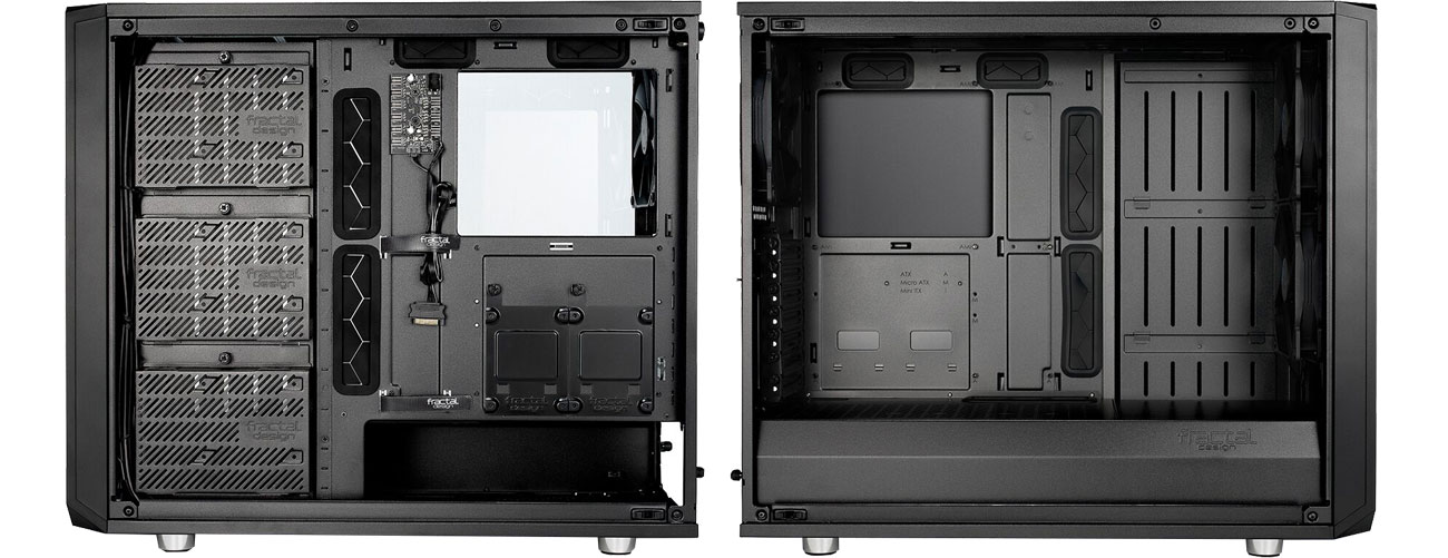 Fractal Design Meshify S2 Black TG Wnętrze