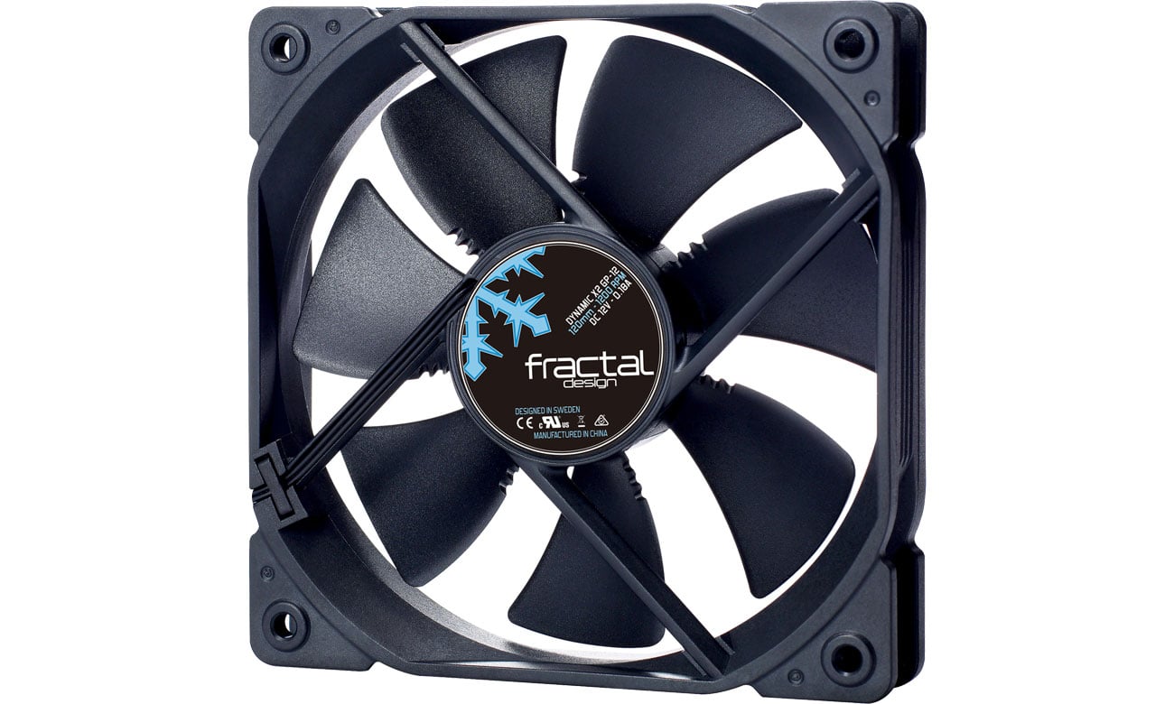 Wentylator Fractal Design Dynamic X2 GP-12 120mm Czarny FD-FAN-DYN-X2-GP12-BK