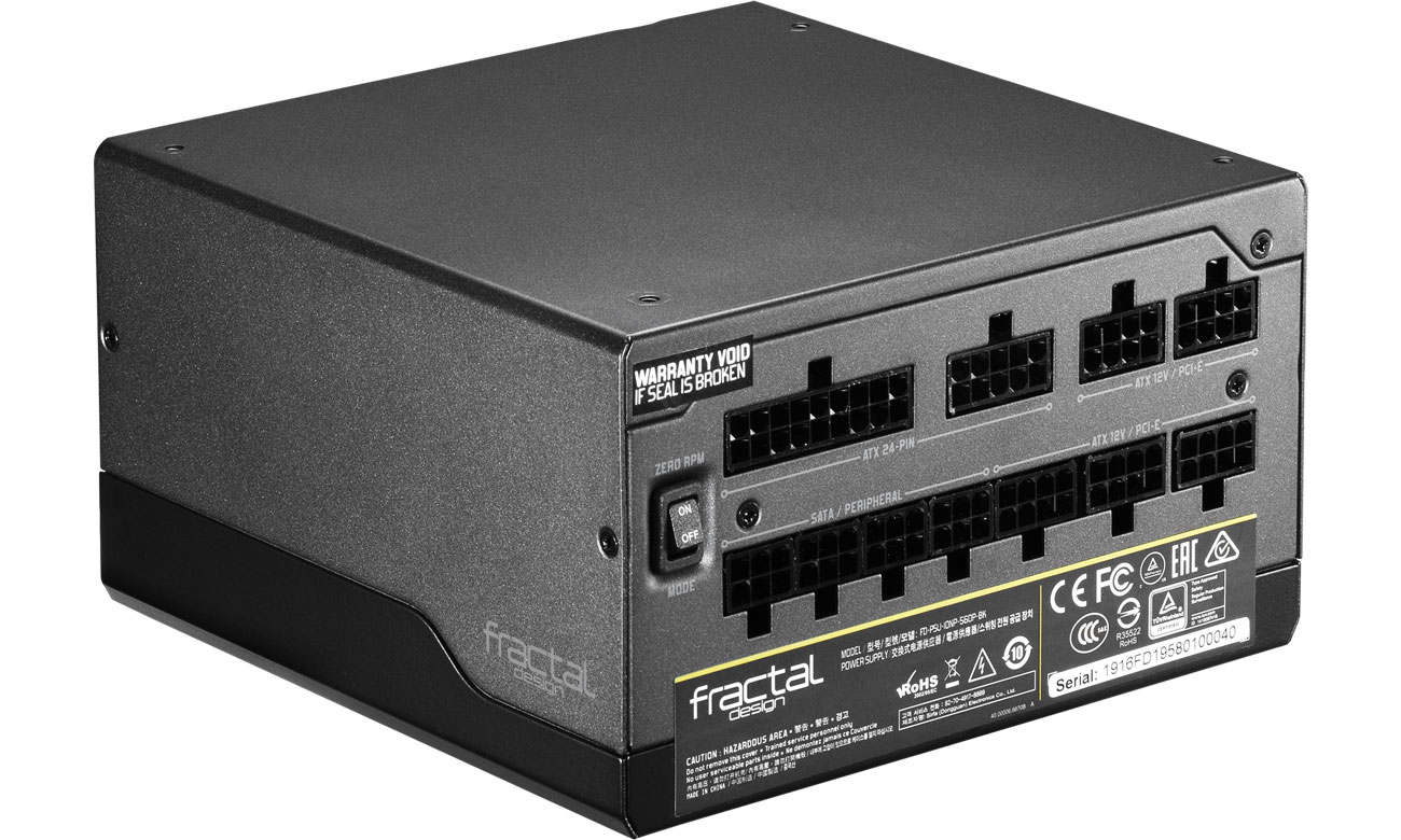 Fractal Design Ion+ 560W - Modularne okablowanie