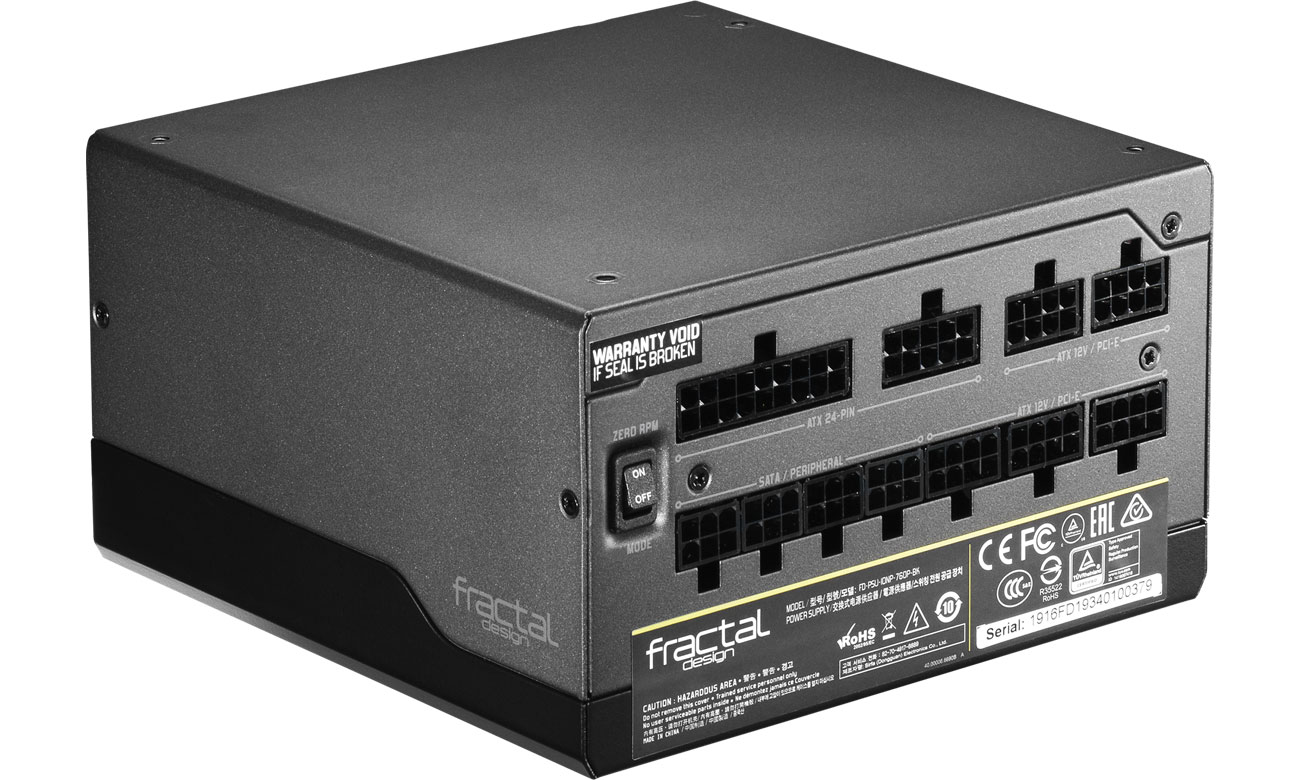 Fractal Design Ion+ 760W - Modularne okablowanie