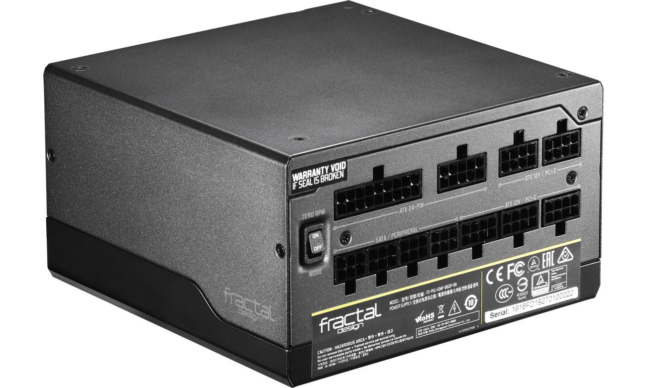Fractal Design Ion+ 860W - Modularne okablowanie