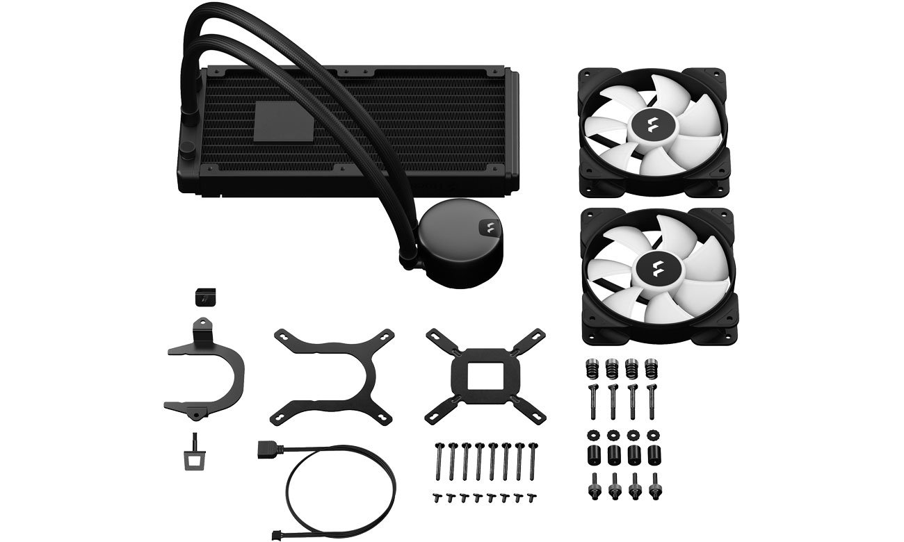 Fractal Design Lumen S24 RGB V2 2x120 mm zestaw
