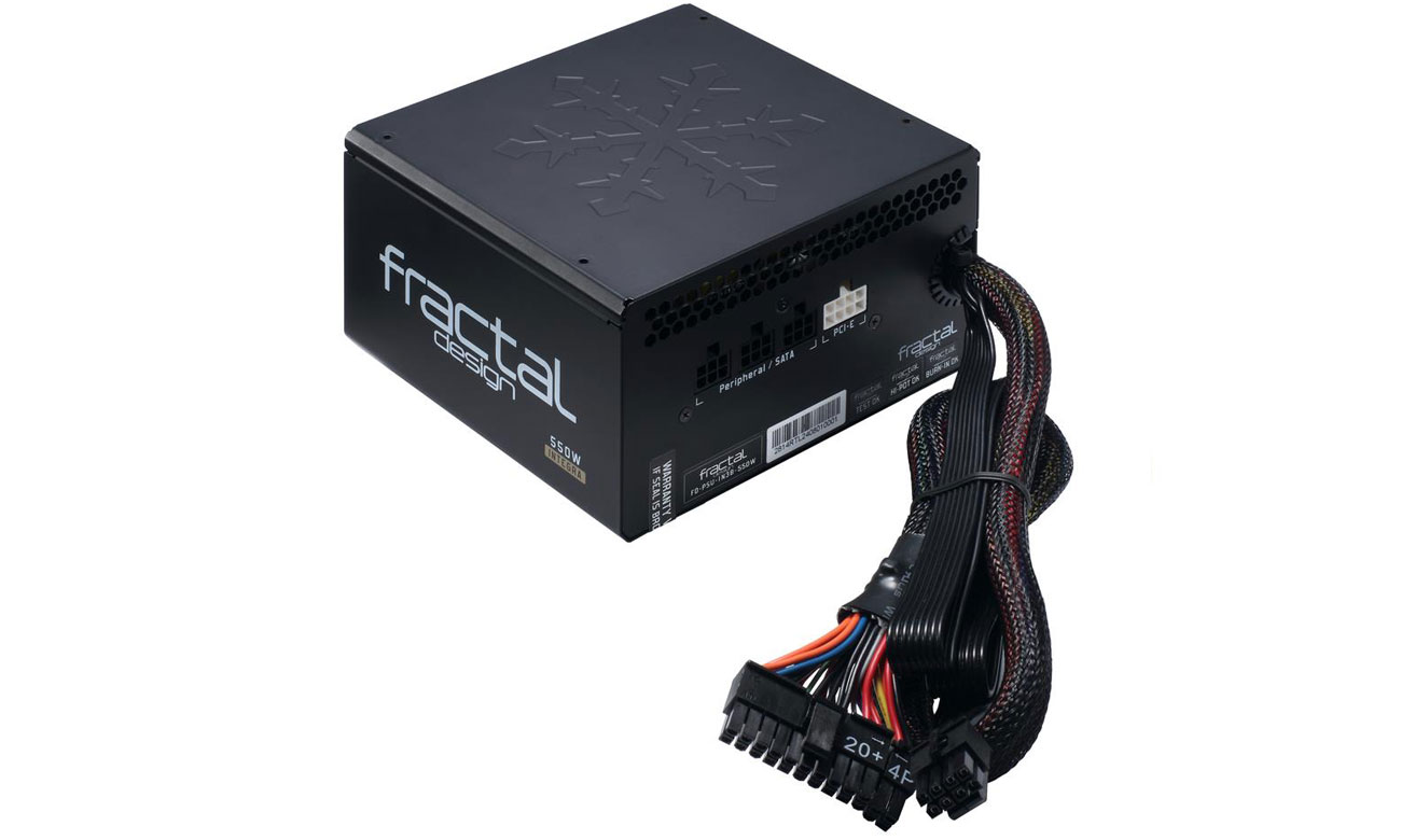 Fractal Design Integra M 550W Niewielkie wymiary, Długi przewód ATX12V