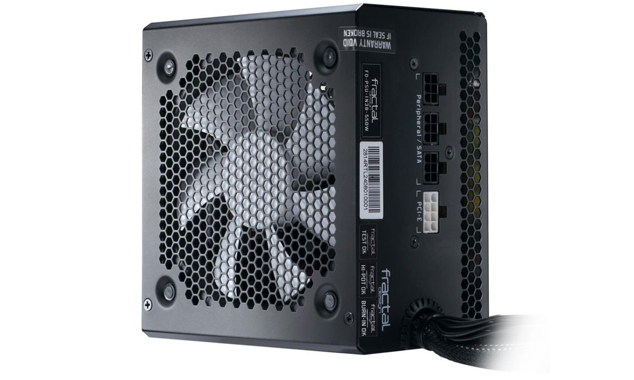 Fractal Design Integra M 550W Ochrona komputera