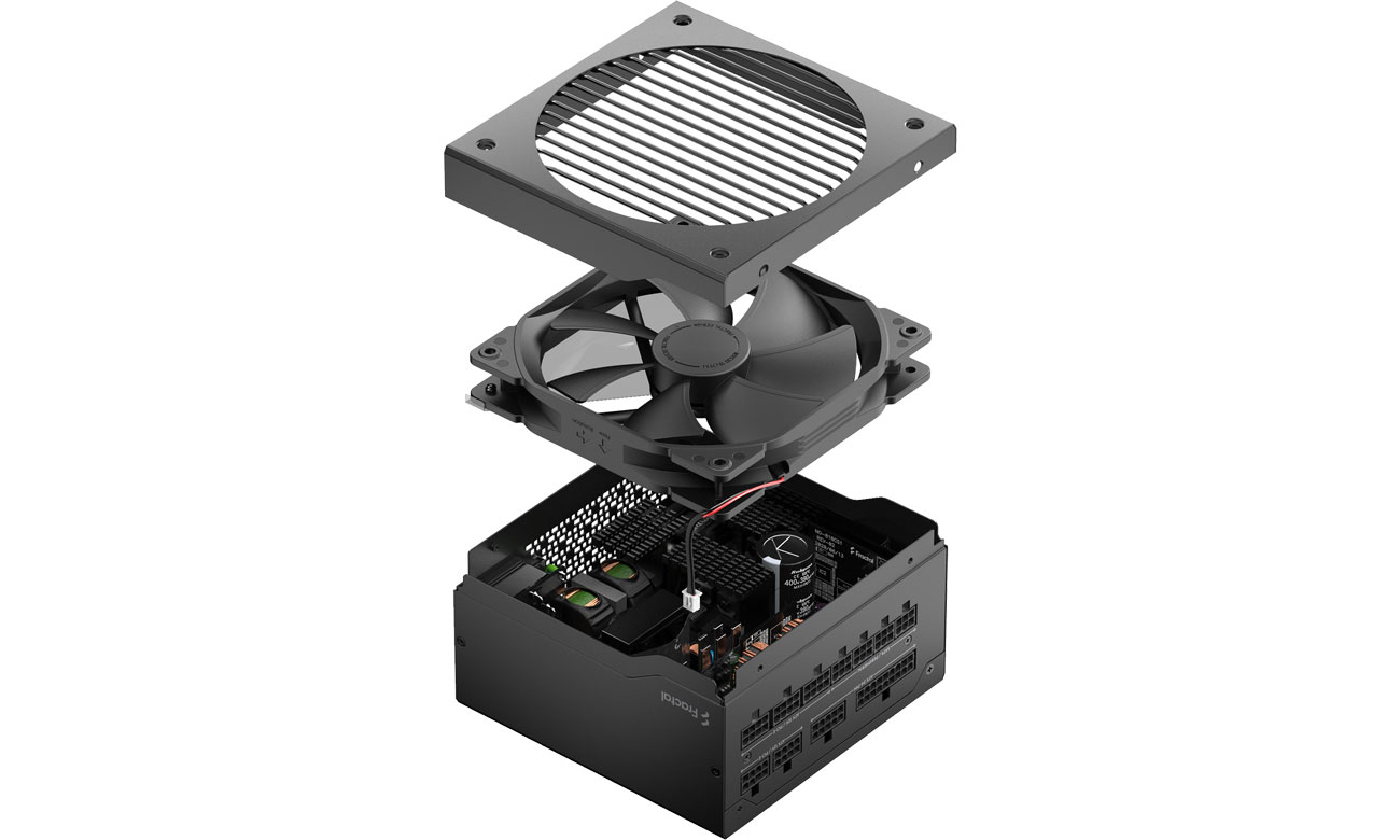 Fractal Design Ion 550W - Chłodzenie