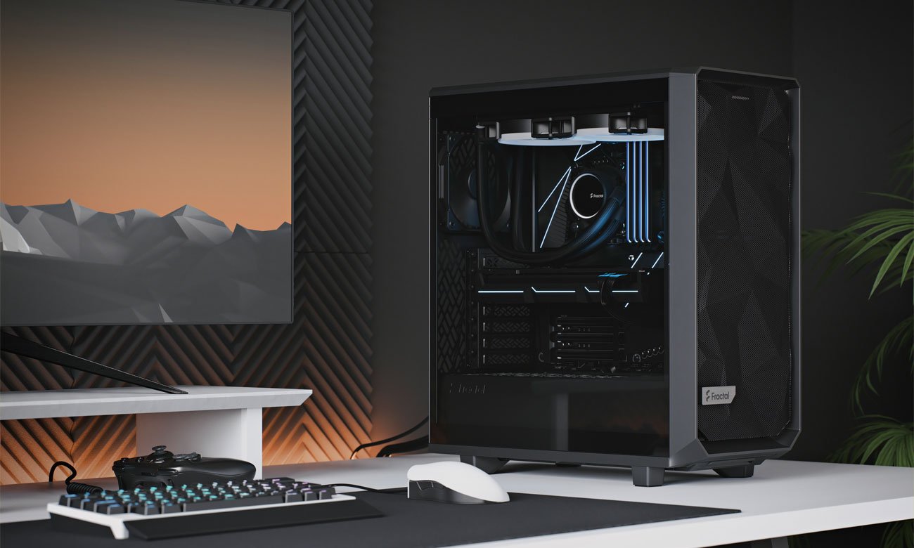 Obudowa do komputera Fractal Design Meshify 2 Compact TG Czarna Dark Tint FD-C-MES2C-02