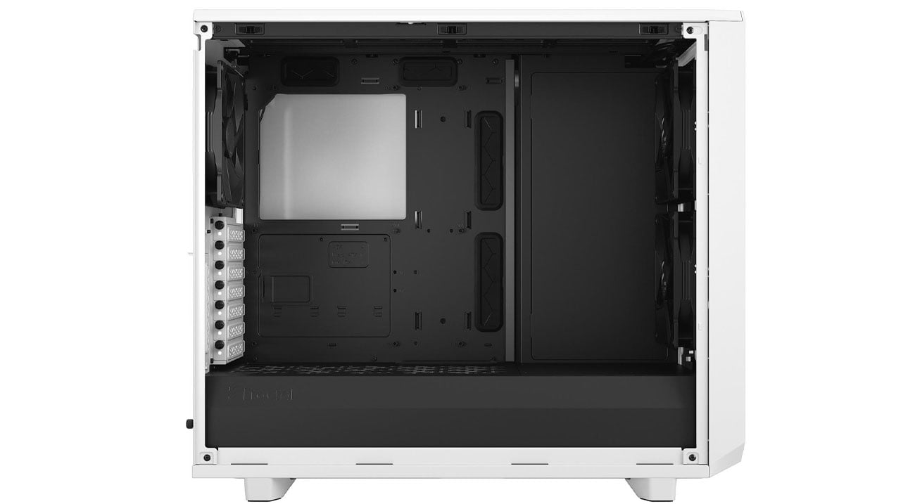 Fractal Design Meshify 2 White TG Clear Tint - Wnętrze