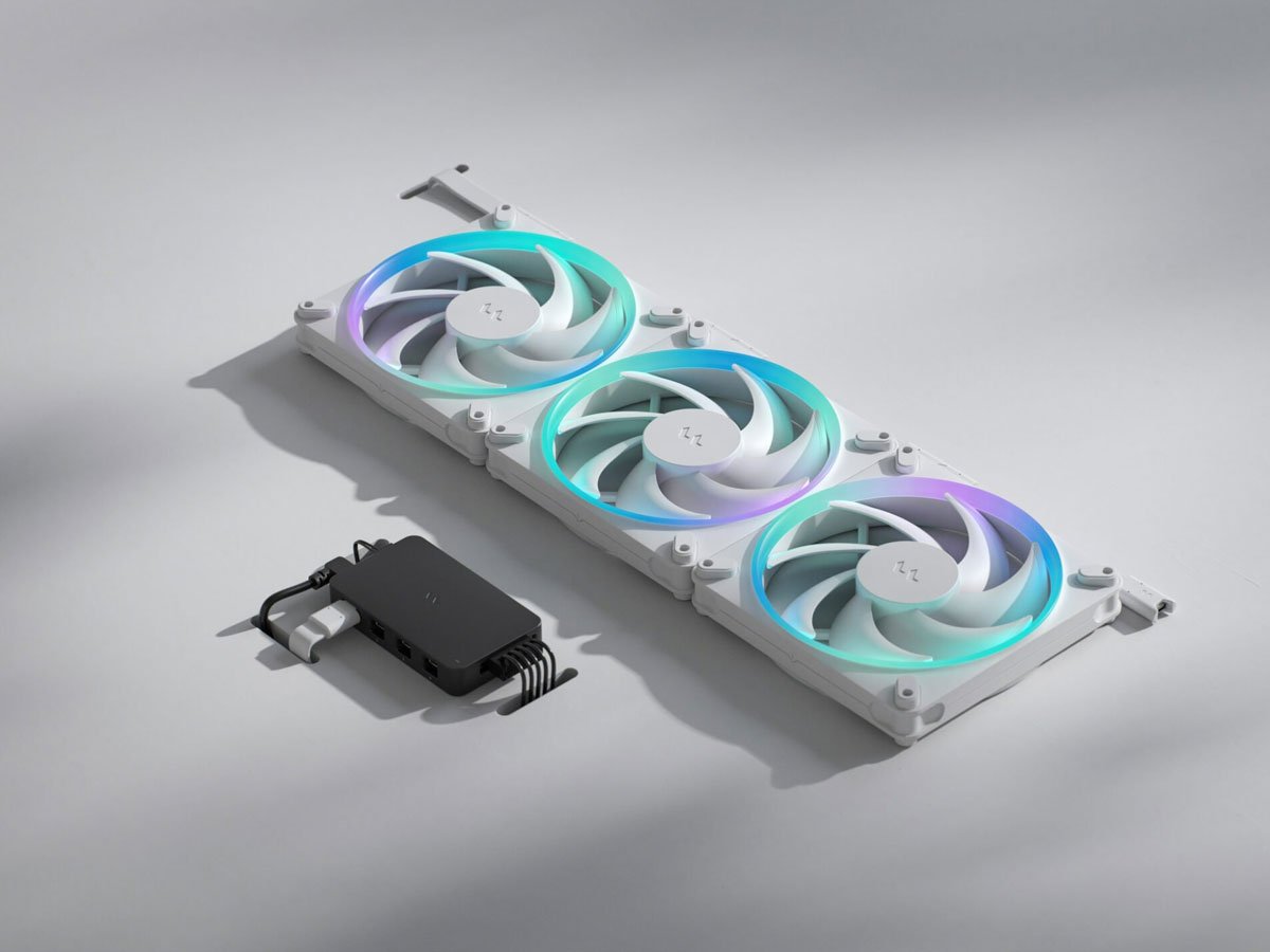 Fractal Design Momentum RGB trzy sztuki
