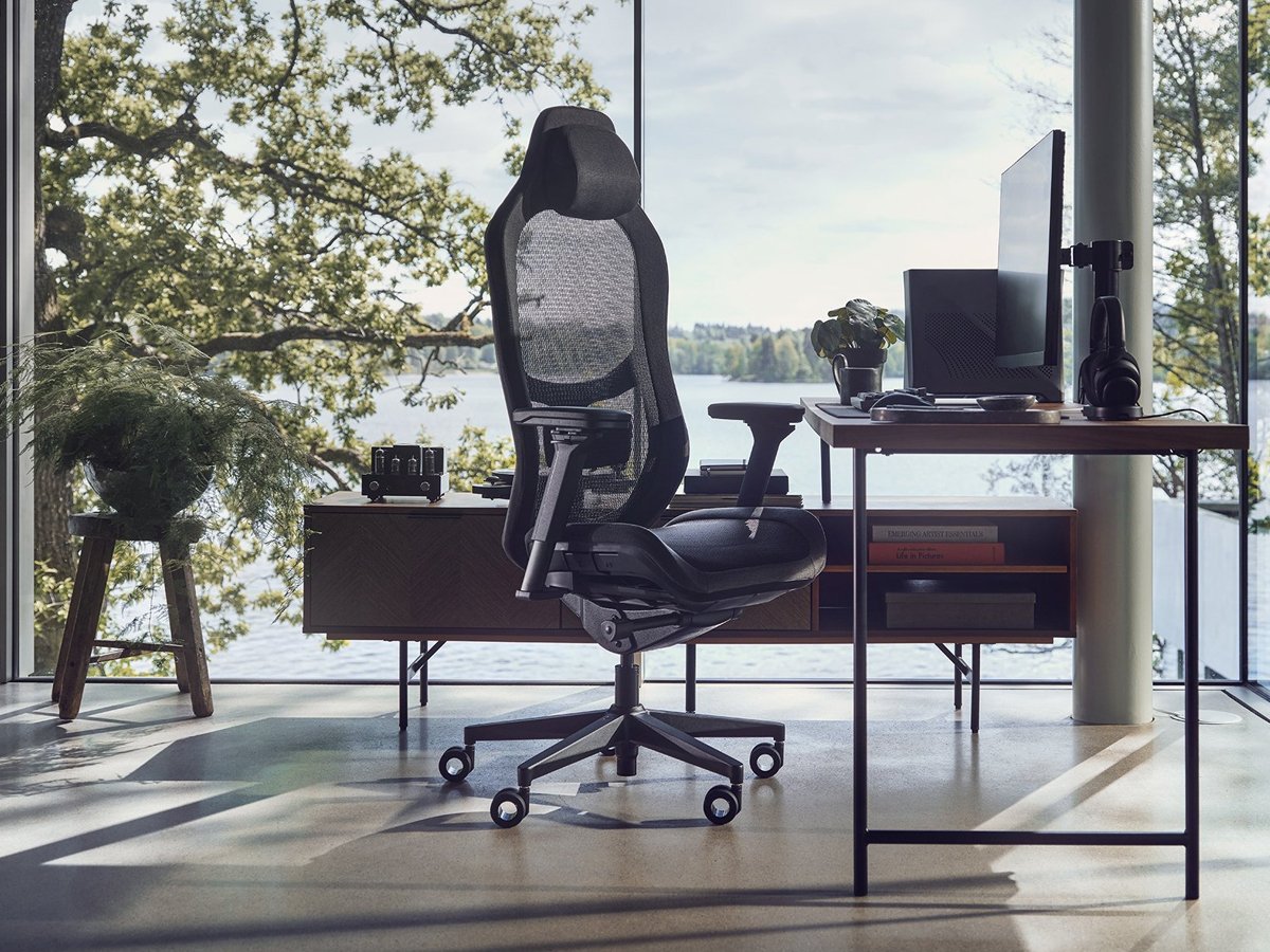 Fotel gamingowy Fractal Design Refine Mesh Dark - Grafika lifestyle