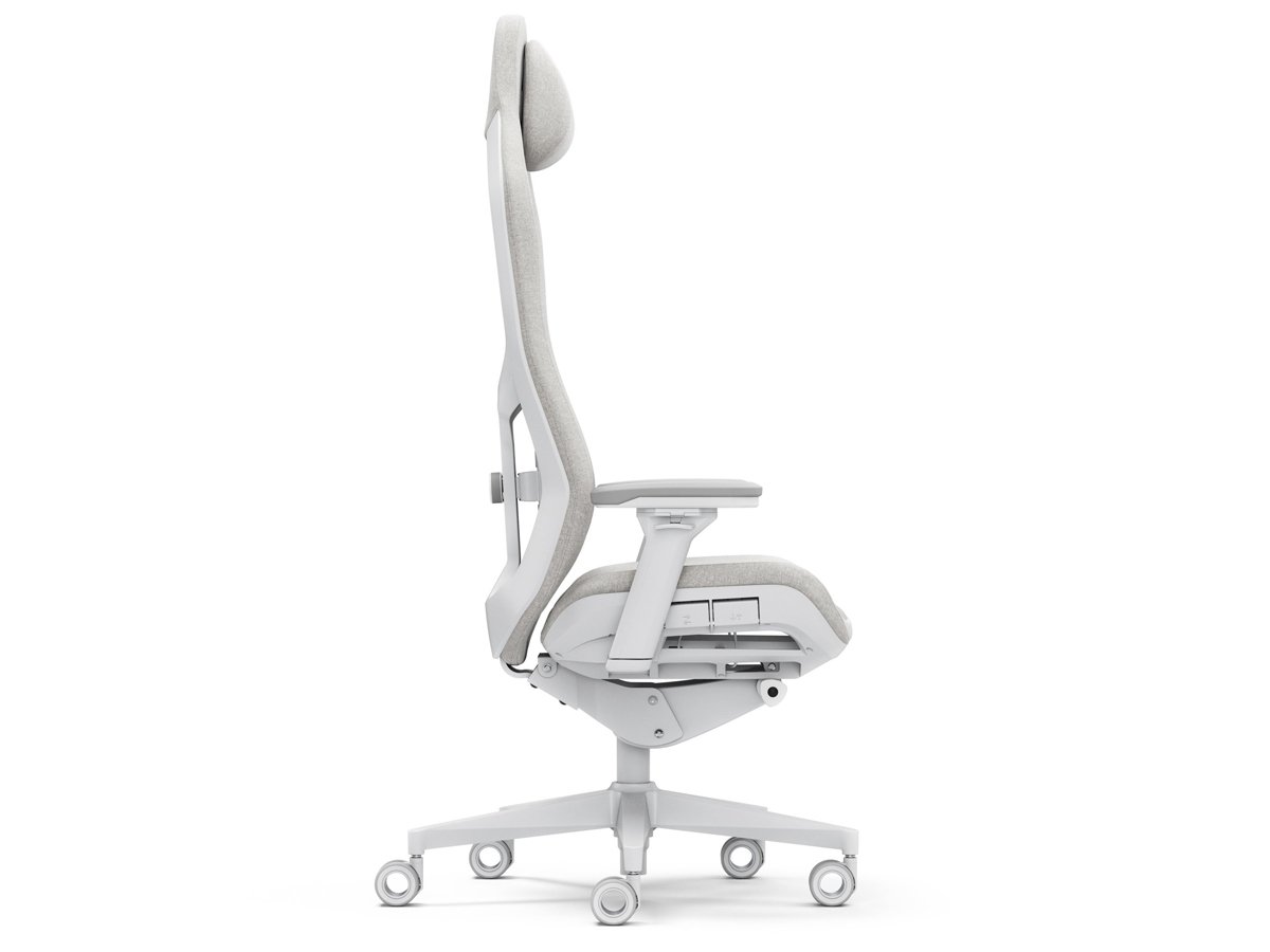 Fotel gamingowy Fractal Design Refine Mesh Light - Widok prawego boku