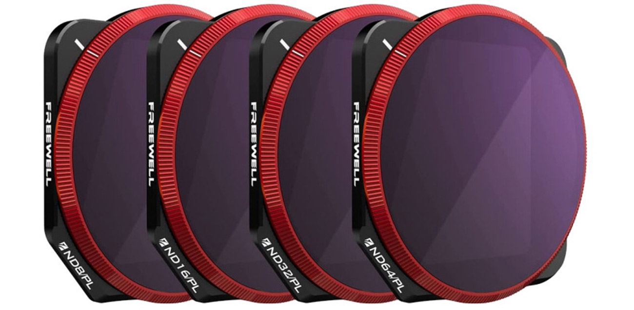 Zestaw 4 filtrów Freewell ND/PL (ND/PL 8/16/32/64) do drona DJI Mavic 3 - Widok ogólny