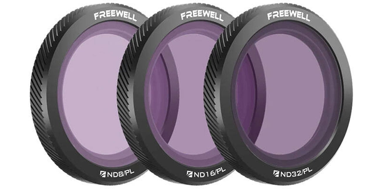 Freewell Zestaw filtrów ND-PL (8/16/32) do DJI NEO