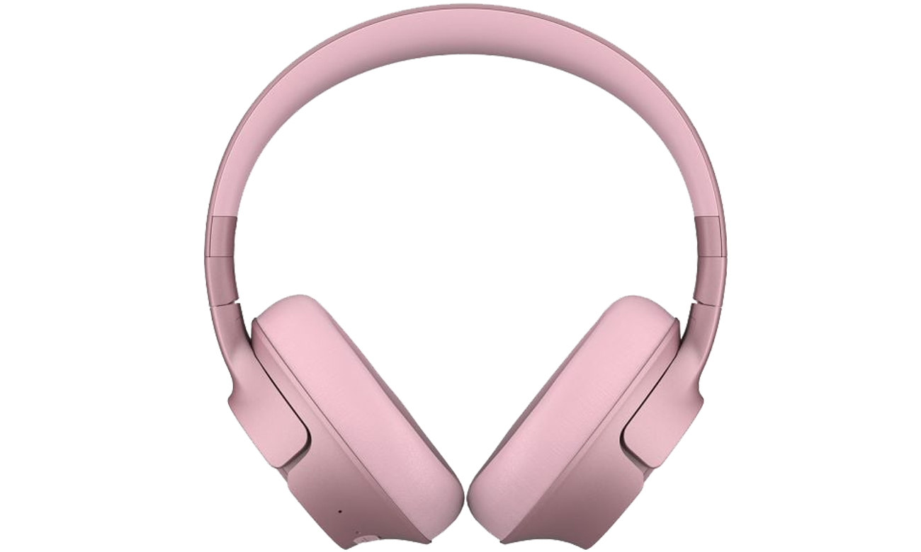 Słuchawki bezprzewodowe Fresh N Rebel Clam Fuse ANC Pastel Pink - Widok od przodu