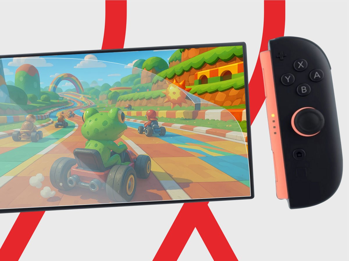 Szkło hartowane 9H FroggieX FX-NS2-TG-9H do Nintendo Switch 2 - Łatwy montaż