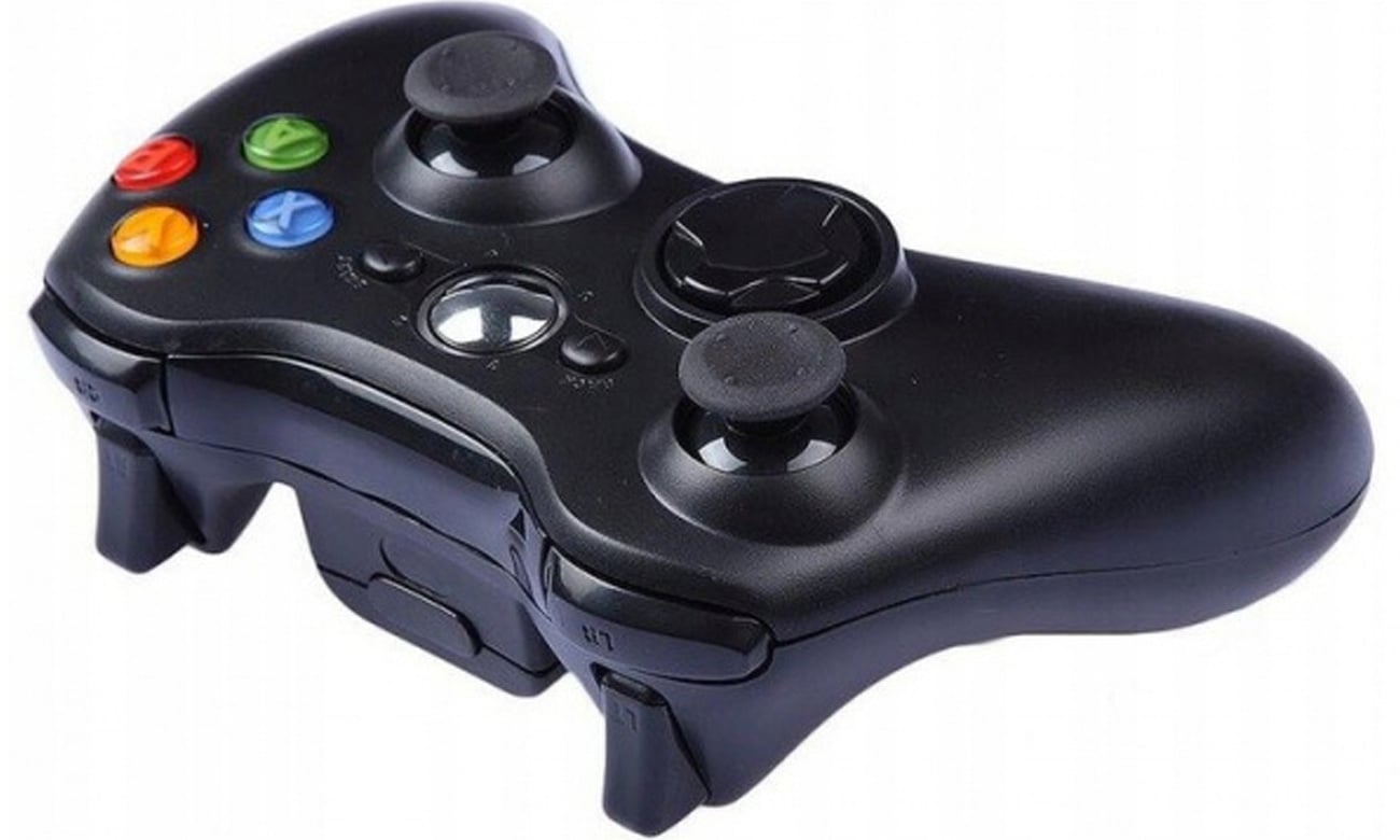 Bezprzewodowy kontroler FroggieX X-Wireless Controller do Xbox 360 - Widok od góry pod kątem