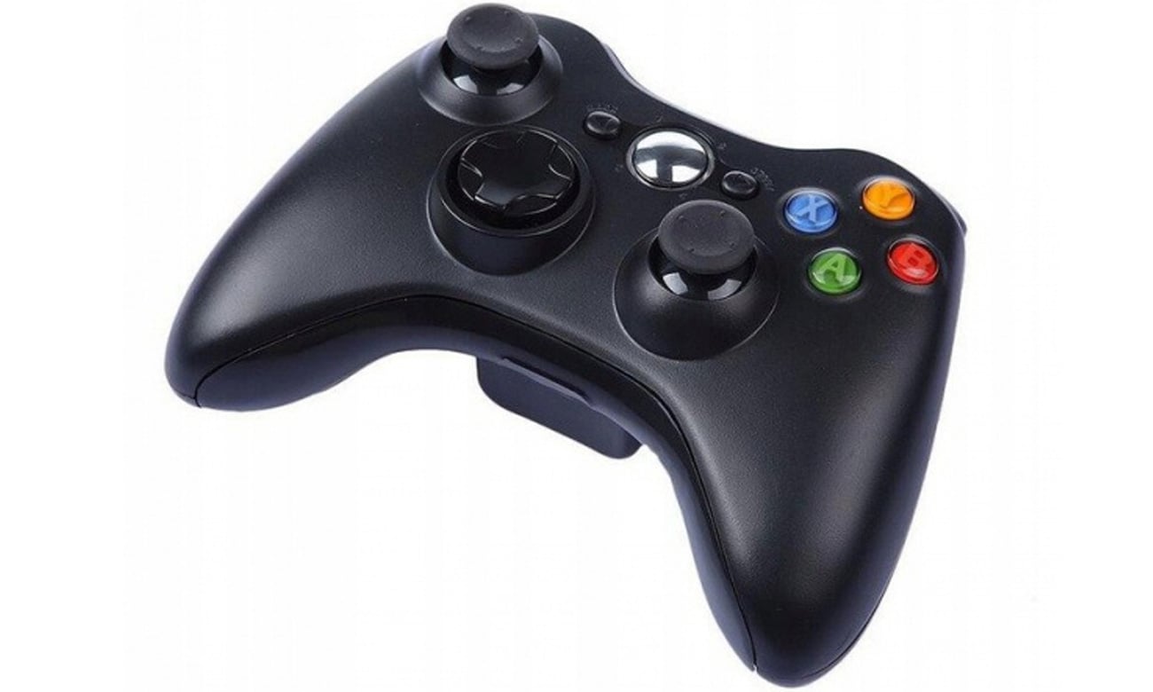 Bezprzewodowy kontroler FroggieX X-Wireless Controller do Xbox 360 - Widok od przodu pod kątem