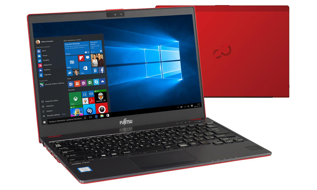 Fujitsu Lifebook U938 I5-8250U/12GB/256/Win10P Czerwony - Notebooki ...