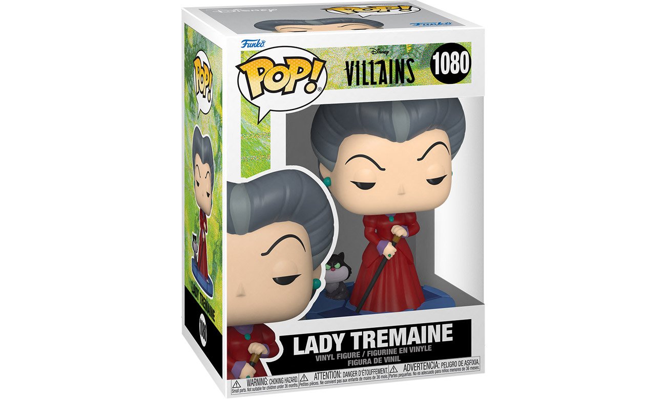 Figurka POP Disney: Villains - Lady Tremaine - Opakowanie pod kątem
