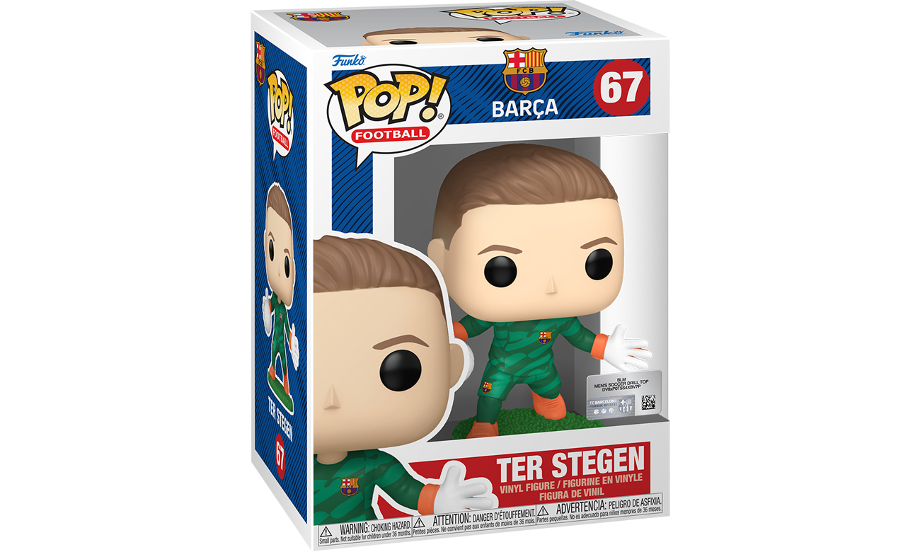 Figurka Funko POP Football: FC Barcelona - Ter Stegen - Opakowanie