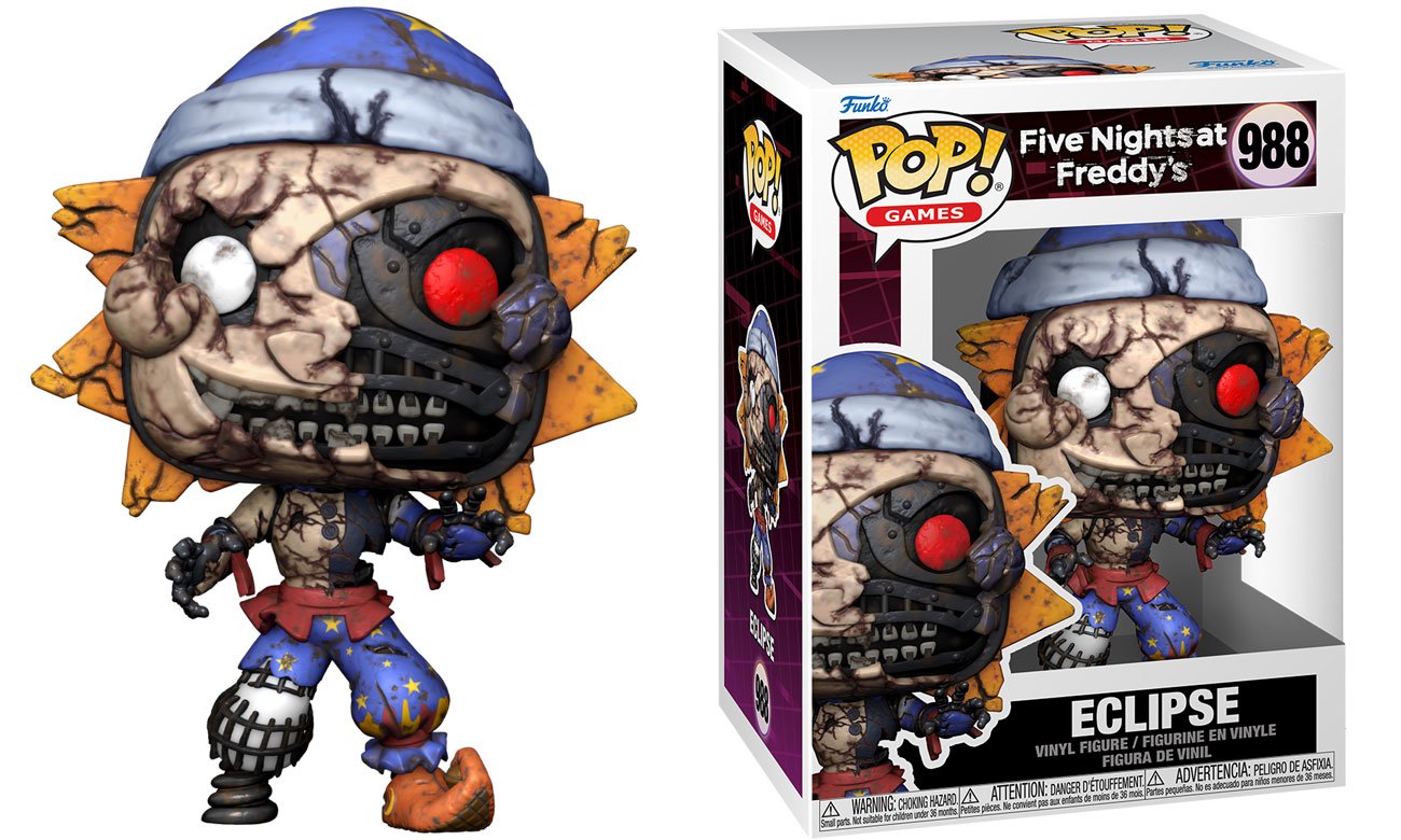 Figurka Funko POP Games: Five Nights at Freddy's – Eclipse - Grafika z opakowaniem