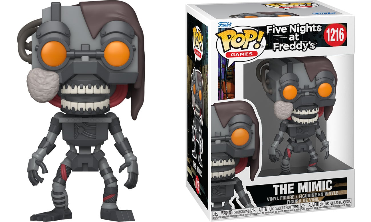Figurka Funko POP Games: Five Night's at Freddy's – The Mimic - Widok od przodu wraz z opakowaniem