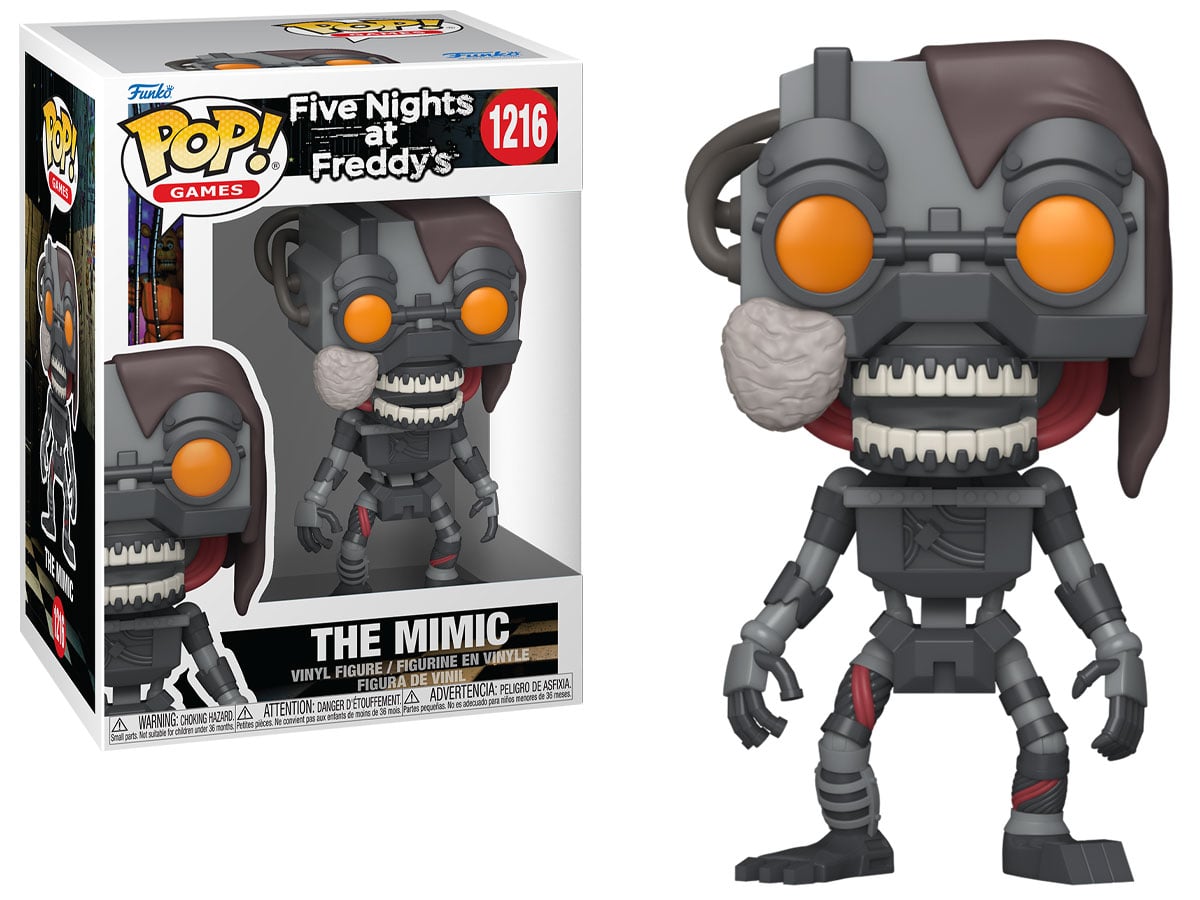 Figurka Funko POP Games: Five Night's at Freddy's – The Mimic - Widok od przodu wraz z opakowaniem